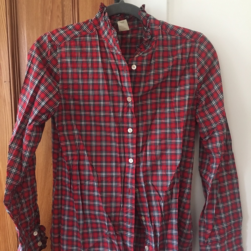 J Crew Tartan Plaid Shirt